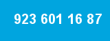 923 601 16 87 923 601 16 87